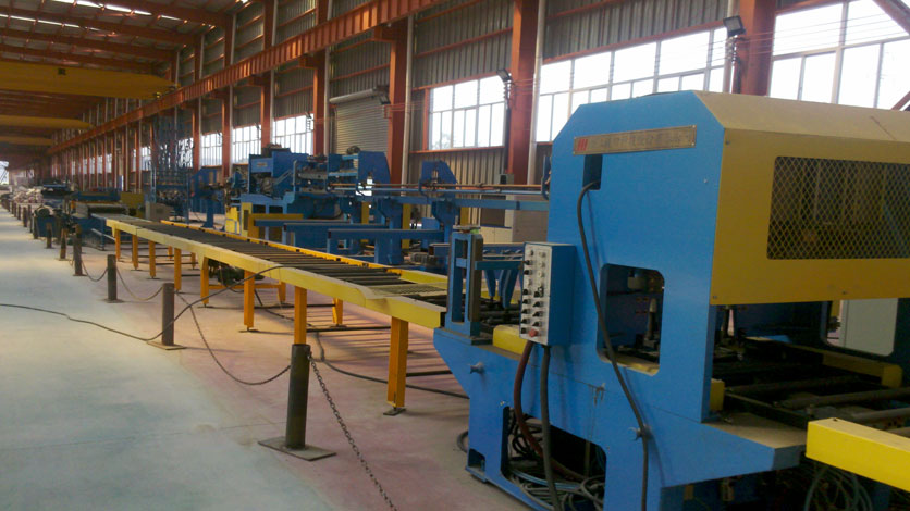 Steel Bar Truss Production Line In Honglu Steel Company