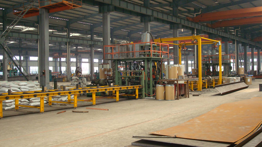 H-Beam Weding Line In Jincheng Steel Company